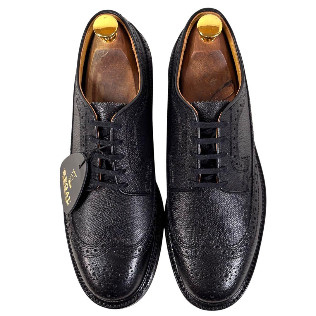 高級 リーガル 24 2235 インペリアルグレード ウイングチップ ブラック