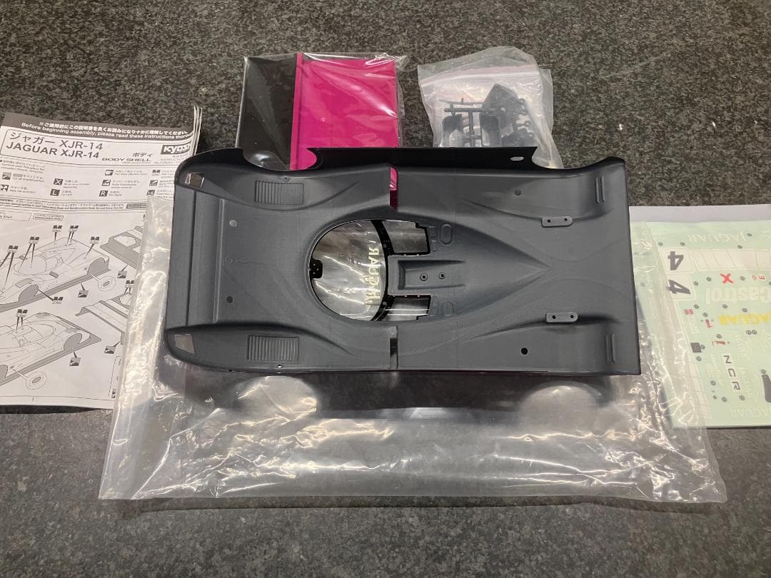 京商プラズマ Lm カーボンエディション ポルシェ 962C +スペアボディ3点