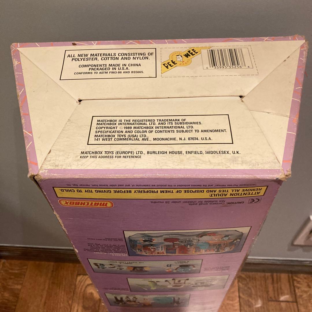 Rare! 80s PEE-WEE HERMAN MATCHBOX腹話術人形