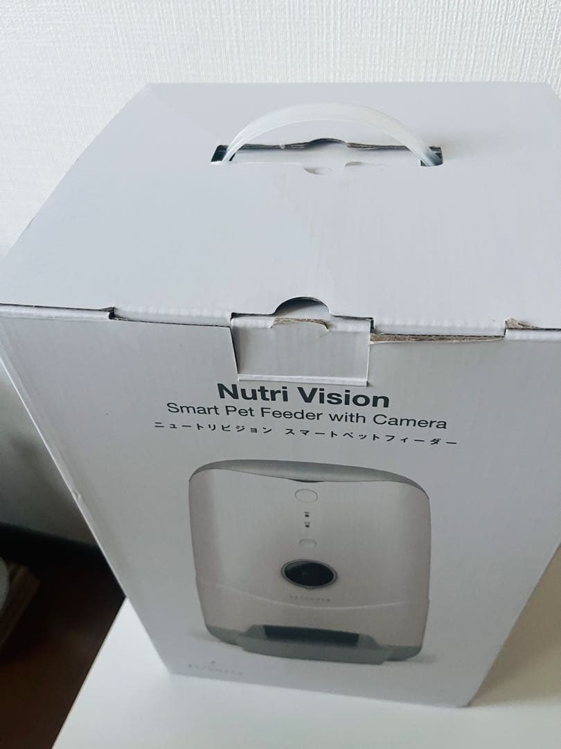 ニュートリビジョン】スマートペットフィーダー⭐︎ペットカメラ