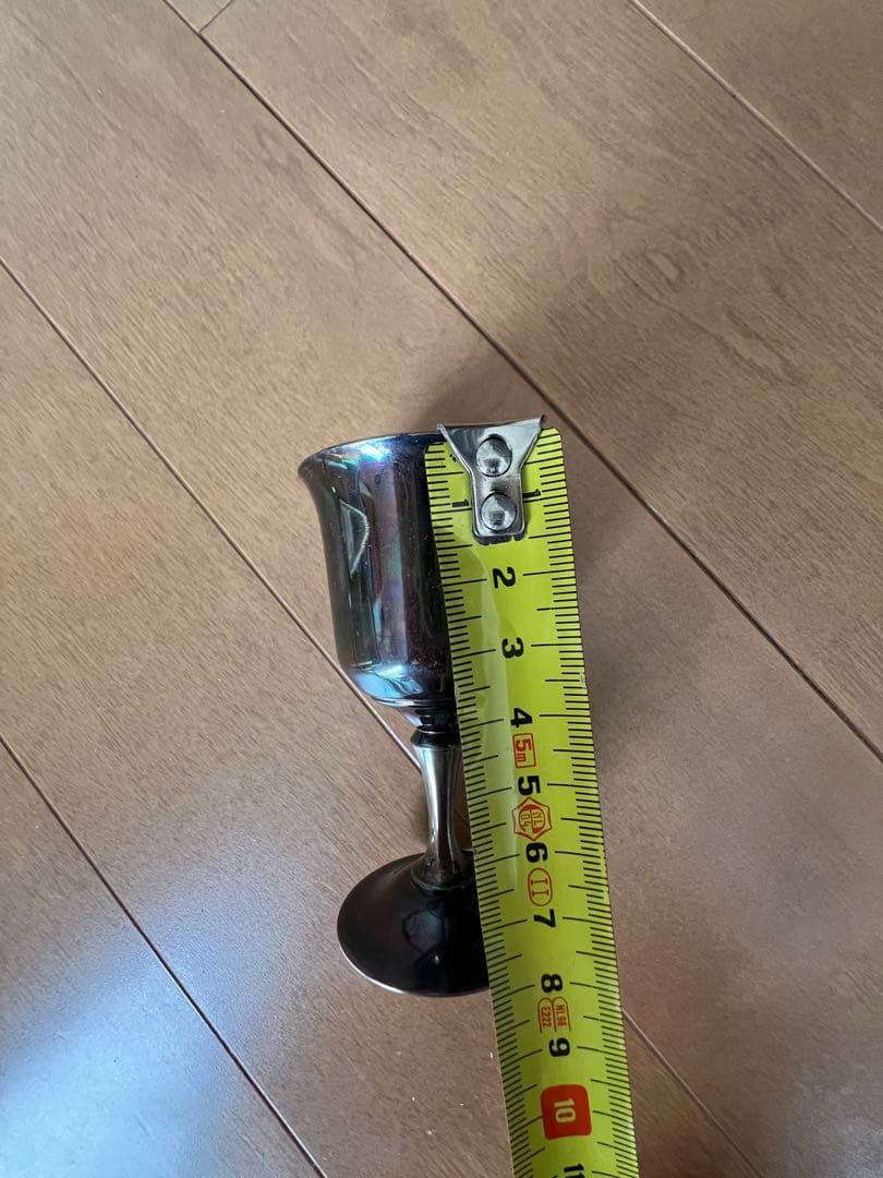 ぐい呑・盃】 ねずみ志野 ぐい呑み 加藤春鼎作 共箱 R1189 ダU 關 【