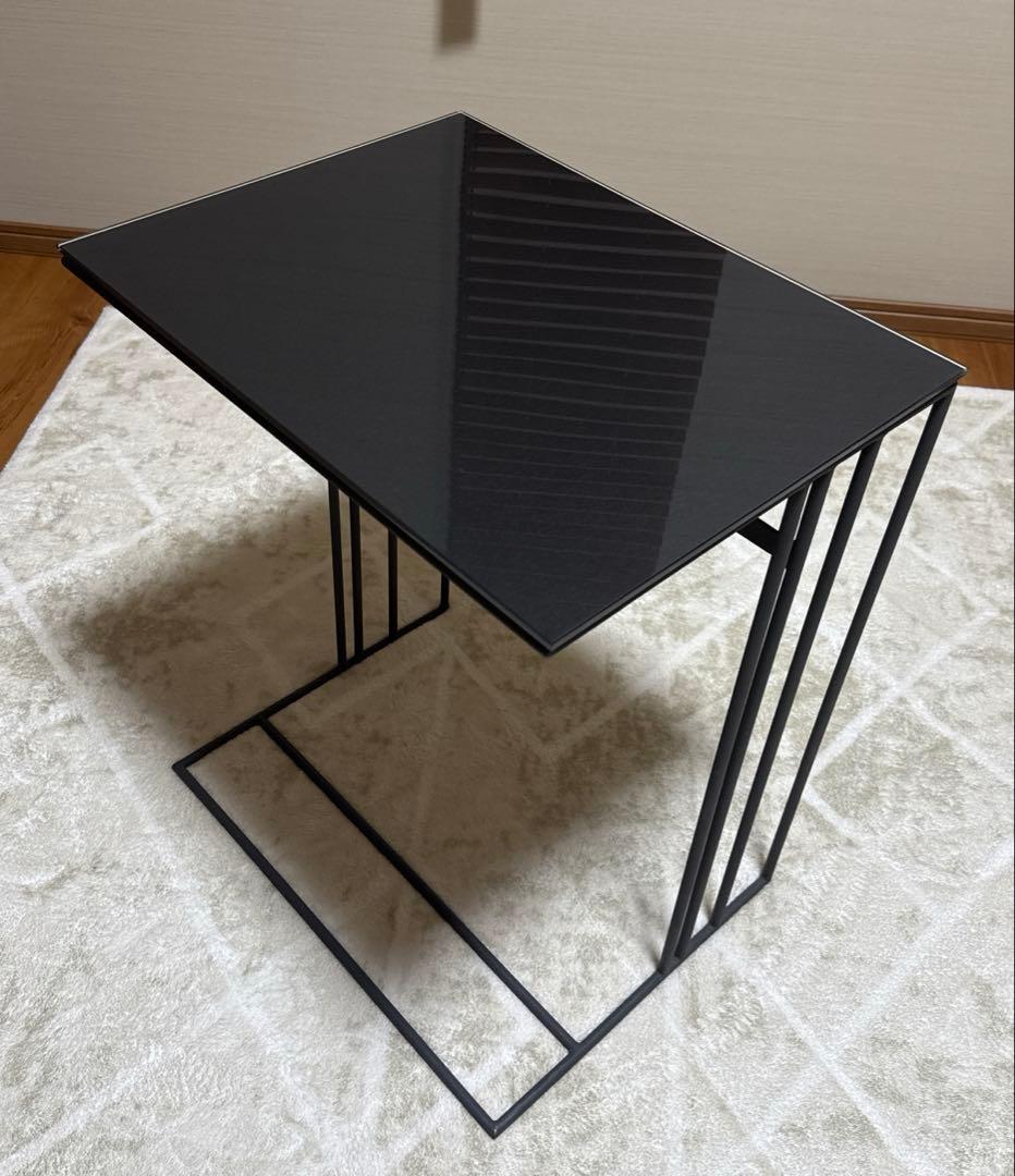 BoConcept】ボーコンセプト ALBA サイドテーブル/ガラステーブル