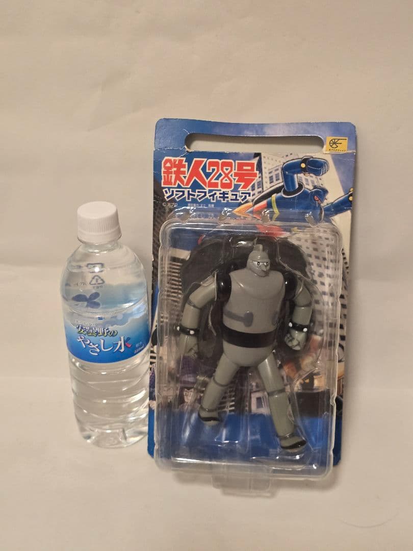 鉄人28号 ソフトフィギュア 2002年製 当時物 未開封 台紙折れ有