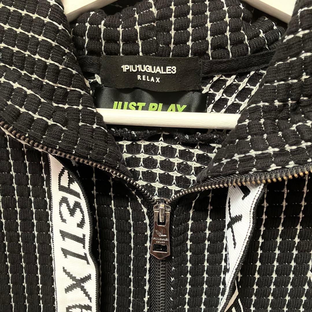 【1PIU1UGUALE3 】リラックス ストライプ 上下セットアップ XL