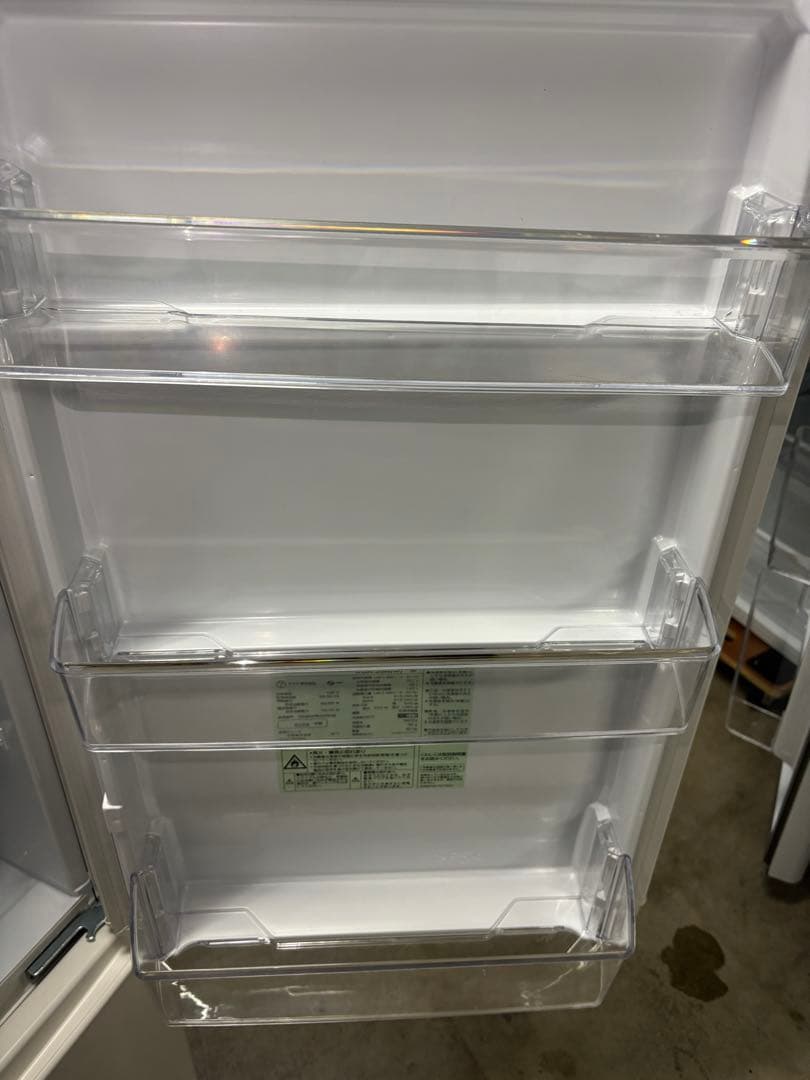 23年製 アクア 201L 2ドア 冷蔵庫 AQR-20N(W) T