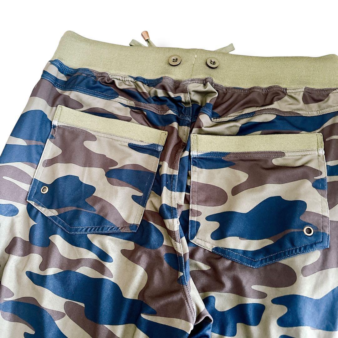 MUTA MARINE ハーフパンツ クロップドパンツ 水陸両用 カモフラ柄 L