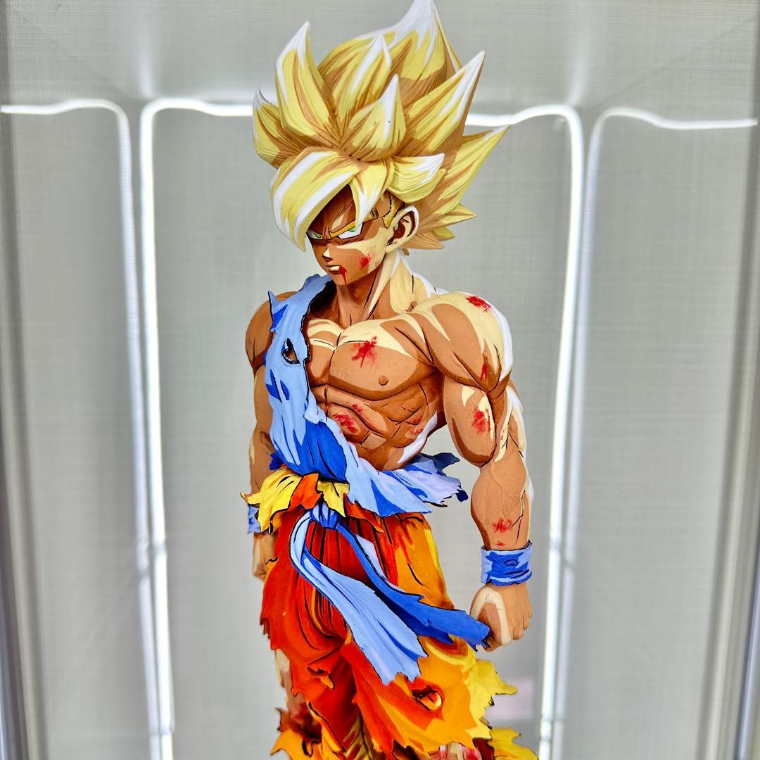 リペイント】 ドラゴンボール SMSP 超サイヤ人 孫悟空 フィギュア A賞