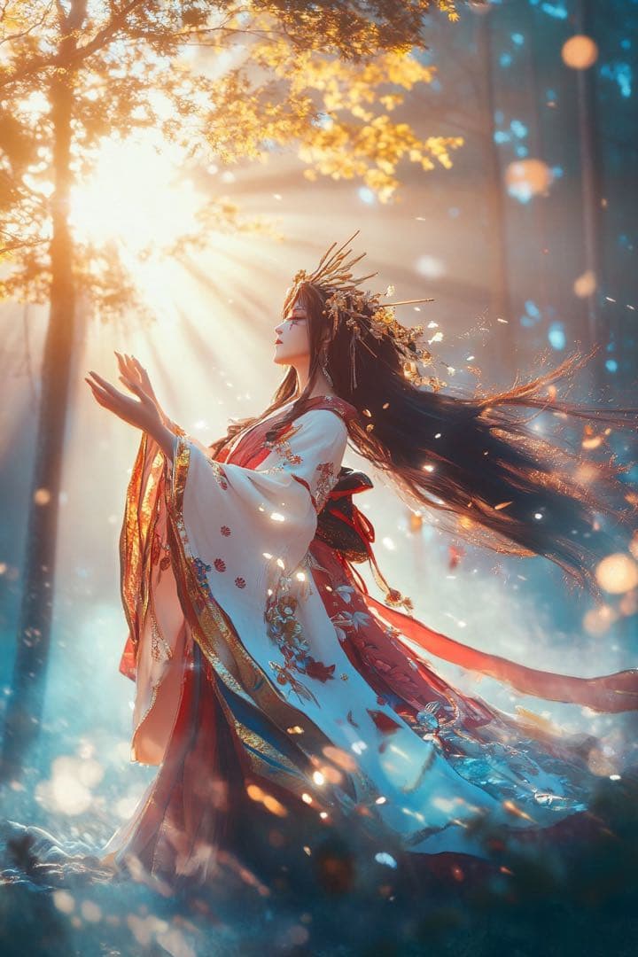 掛軸 佐久間『桜花武士図』日本画 絹本 共箱付 掛け軸 R03182