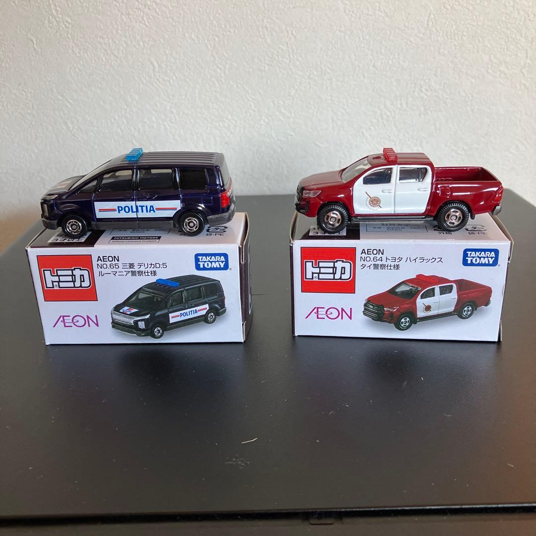 24台　警察車両トミカ