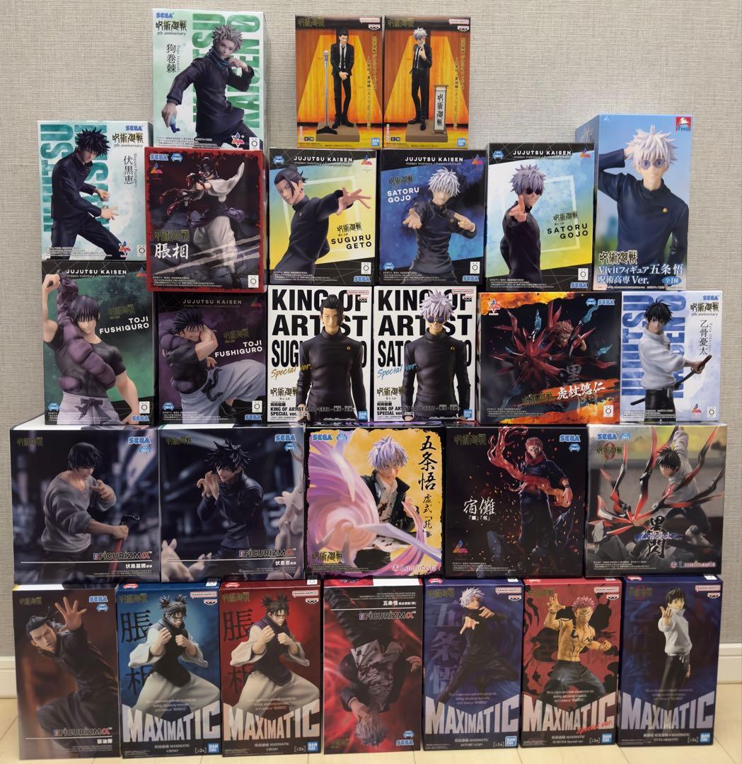 呪術廻戦　フィギュアまとめ売り