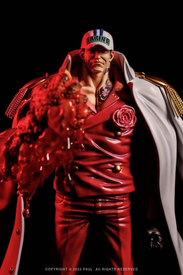 ワンピース 海軍本部大将 赤犬 サカズキ フィギュア ガレージキット