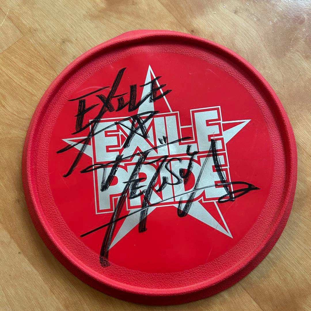 レア！】EXILE TETSUYA 直筆サイン入りフリスビー - メルカリ