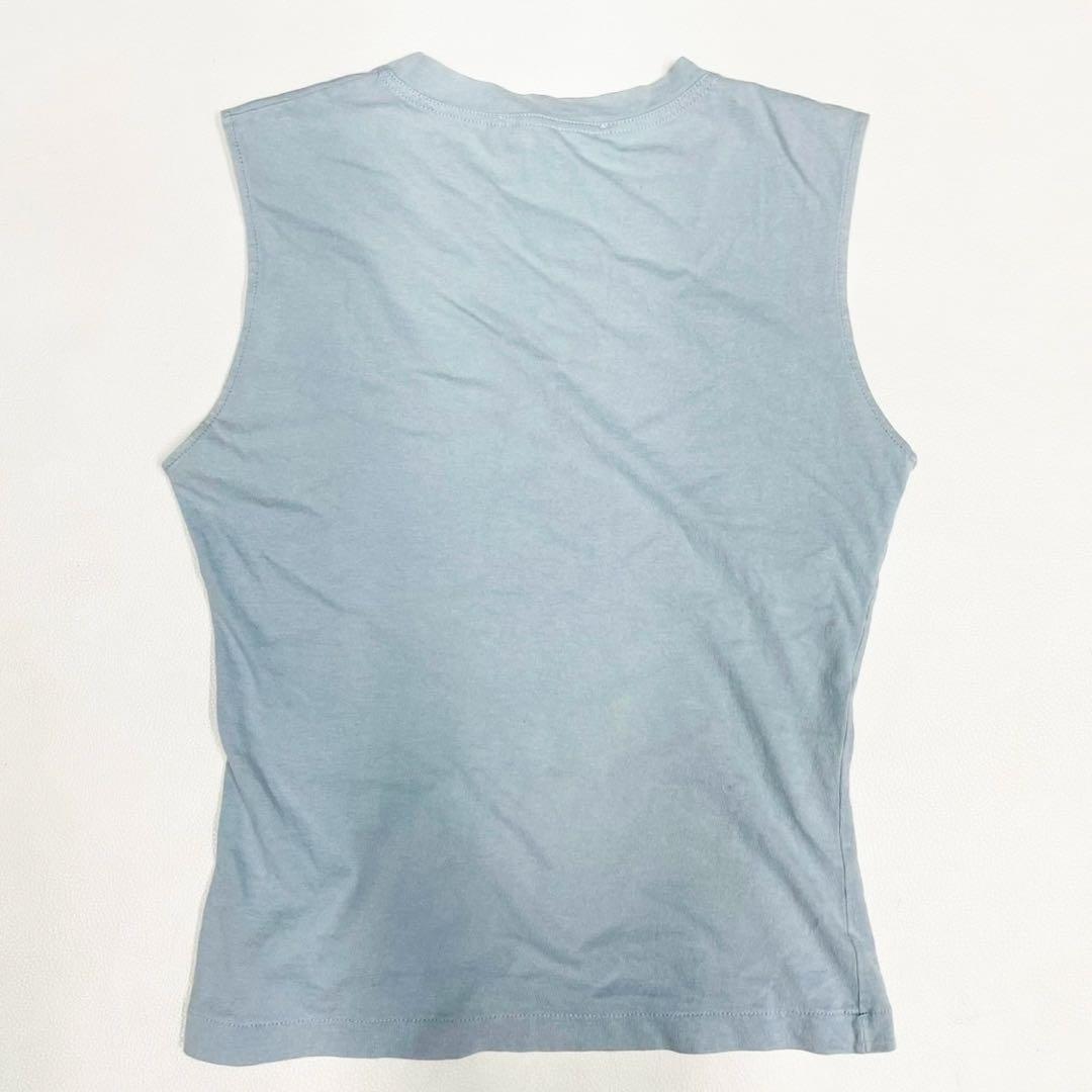 Christian Dior ガリアーノ期 J'ADORE ブルー タンクトップ