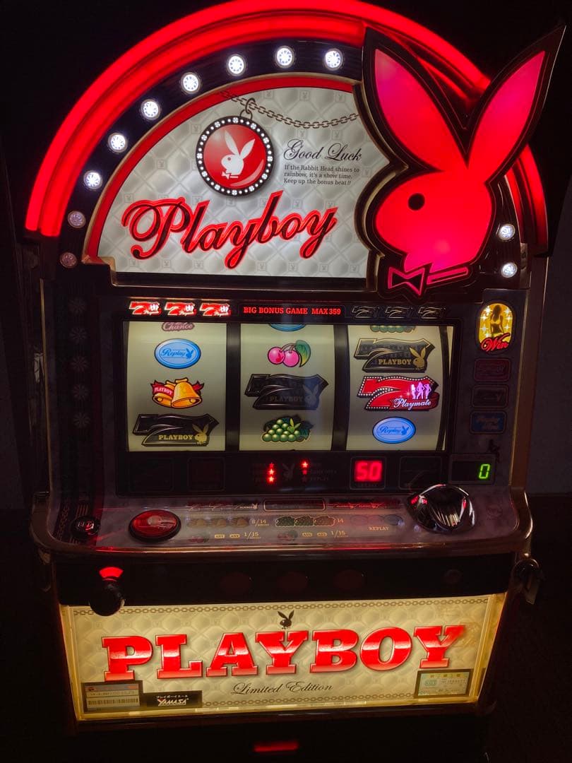 美品 レア Playboy Limited Edition スロットプレイボーイ