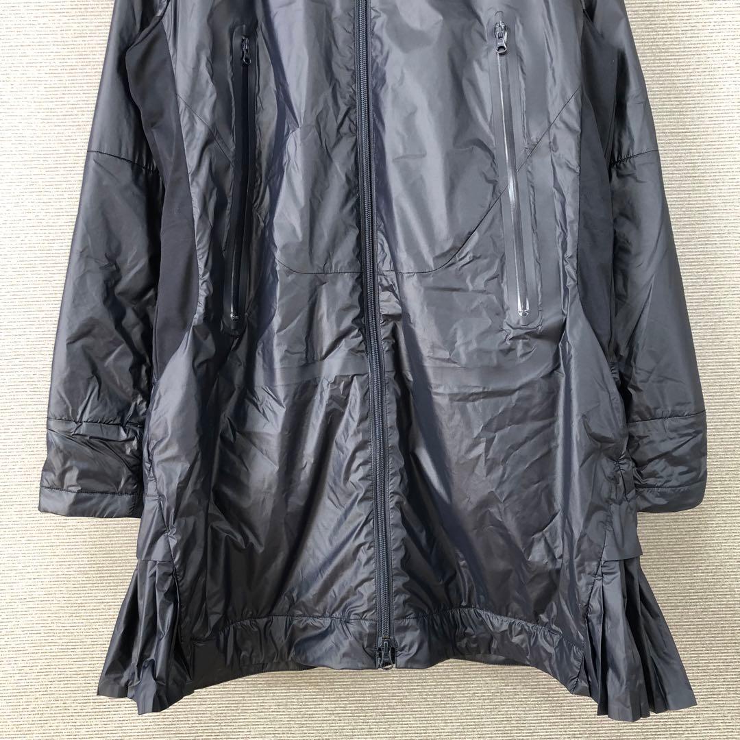 PEARLY GATES ロゴ ロング フーディコート 1 ネイビー