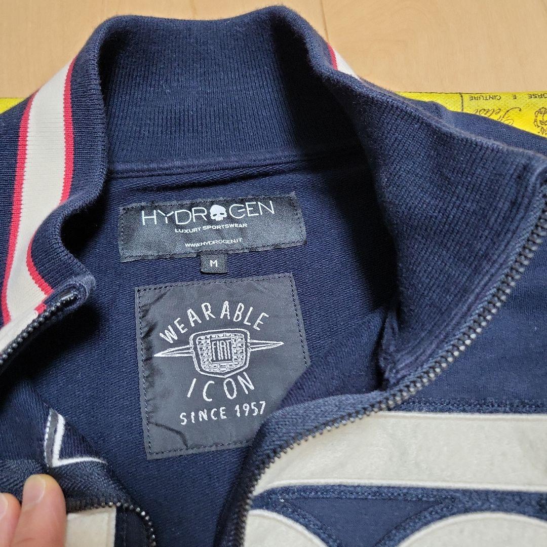 1957枚限定生産 ハイドロゲン×フィアット トラックジャケット ネイビー