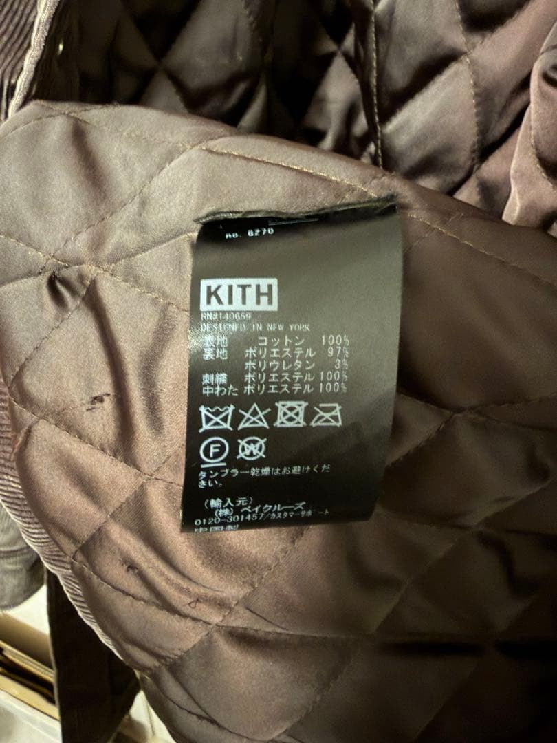 KITH コーデュロイジャケット ブラウン　L　2024年