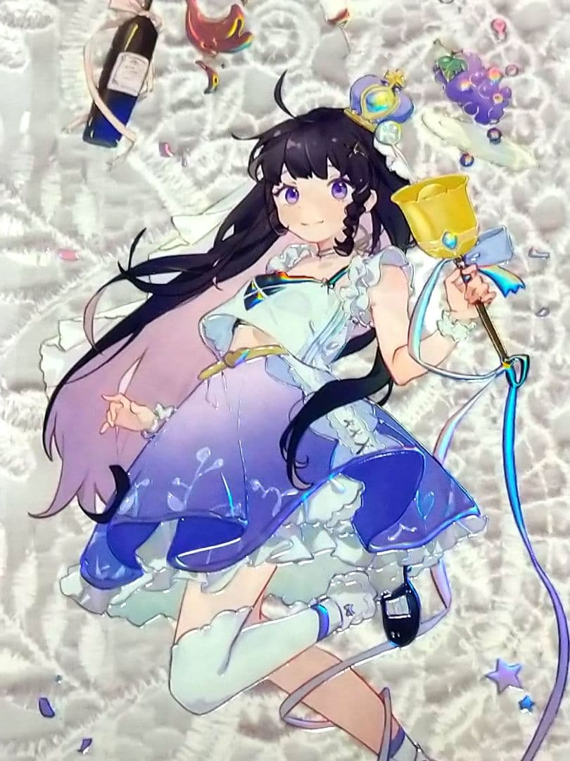 J409＃星河吟唱(虹光)喵啪叽切り売り海外人物マステ女の子