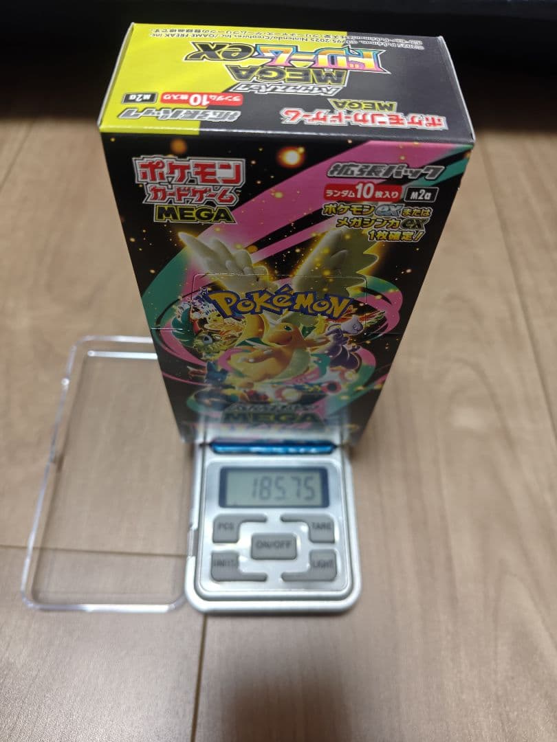 ポケモンカードゲーム MEGAドリームex 3BOX シュリンクなし 高重量