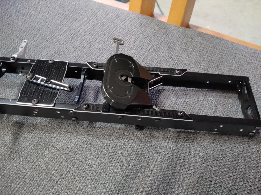 未使用】タミヤ1/14 キングハウラー系 フルメタルシャーシセット