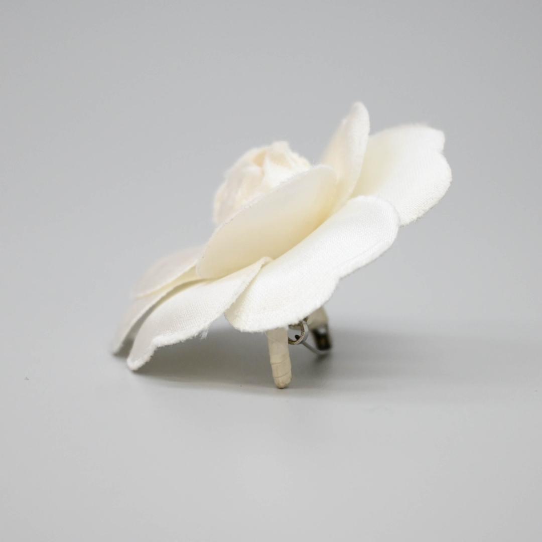 □ 45242☆CHANEL シャネル カメリア コサージュ ブローチ