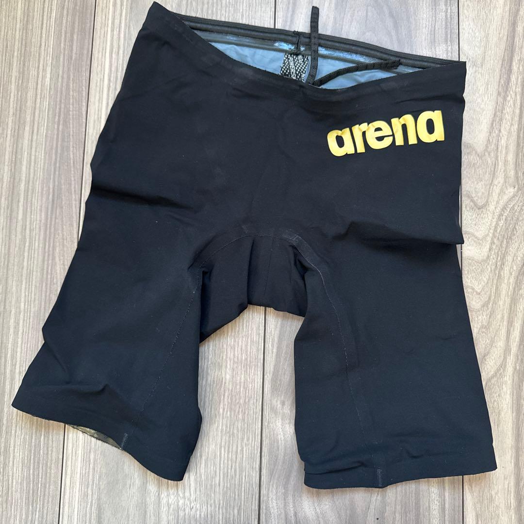 269.【美品】arena♡パワースキン カーボンエア2♡メンズS 高
