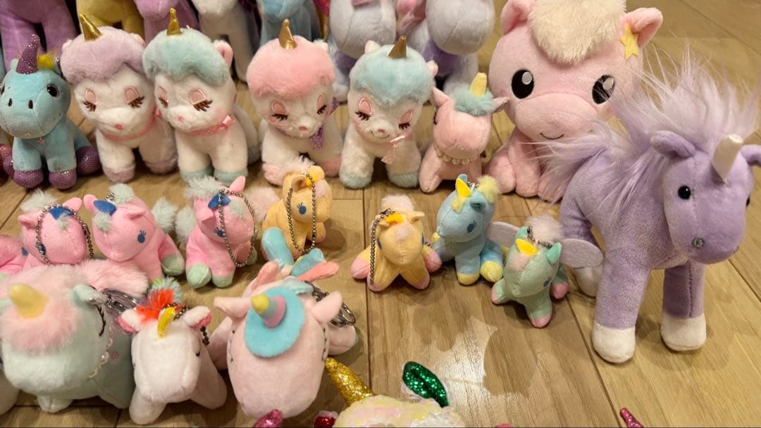 ユニコーン、ポニー等、ぬいぐるみ　まとめ売り　48体　※ジャンク品
