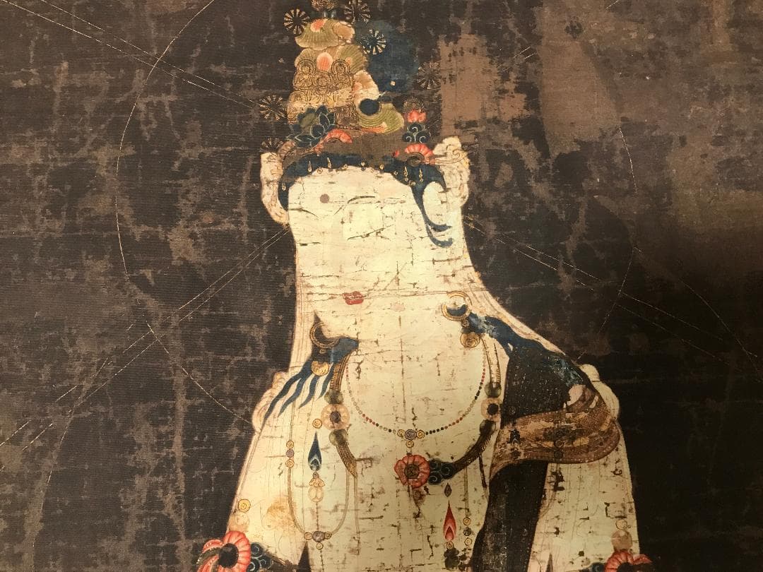 【複製】賢菩薩像 平安時代・12世紀 東京国立博物館 絹本