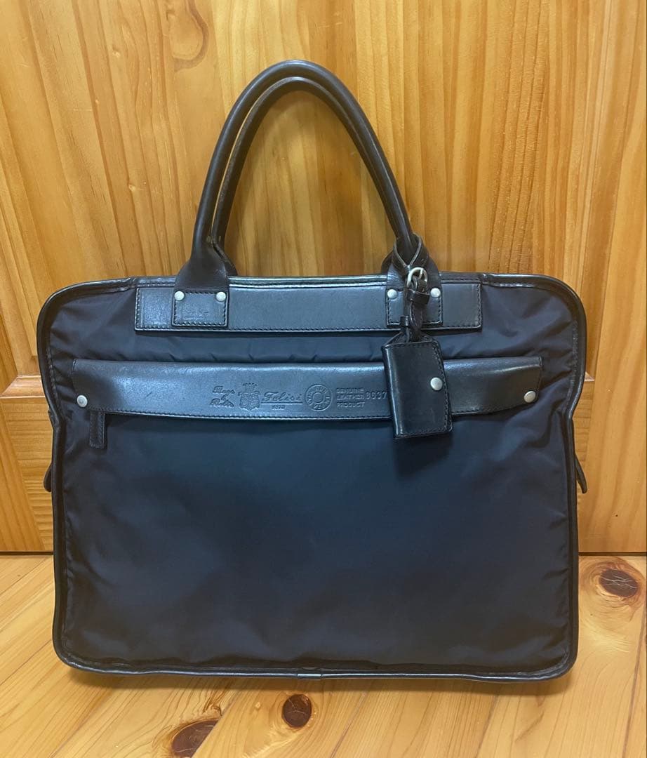 フェリージ felisi 8637 黒 定番ブリーフケース ビジネスバッグ