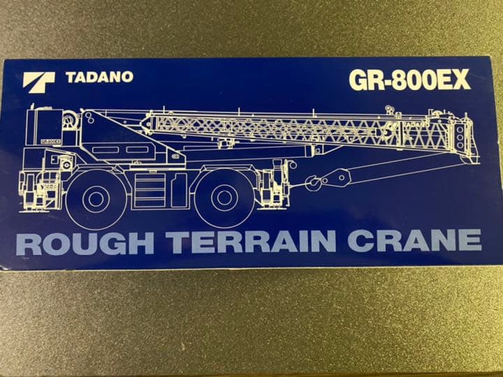 タダノ　TADANO GR800EX ラフテレーンクレーン　スケールモデル