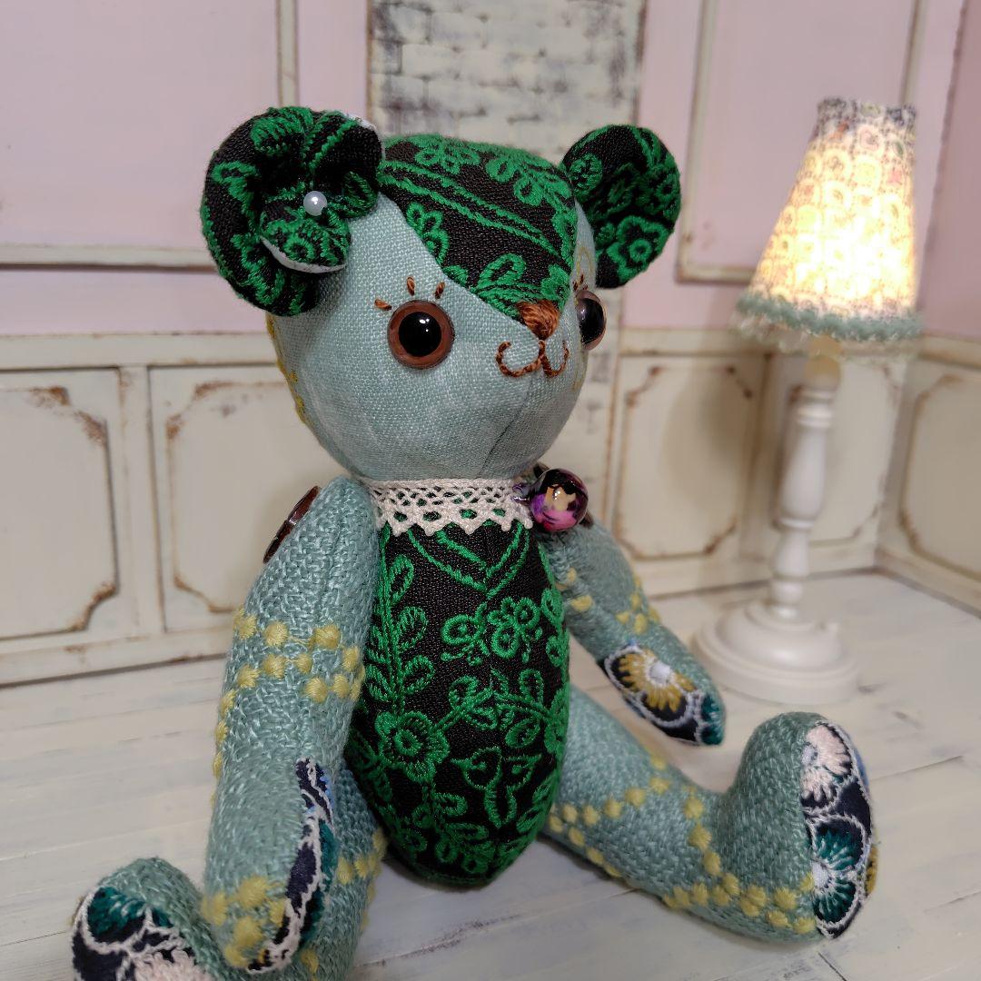 ミナペルホネン＊ハンドメイド＊ぬいぐるみ＊テディベア＊㊴ - メルカリ