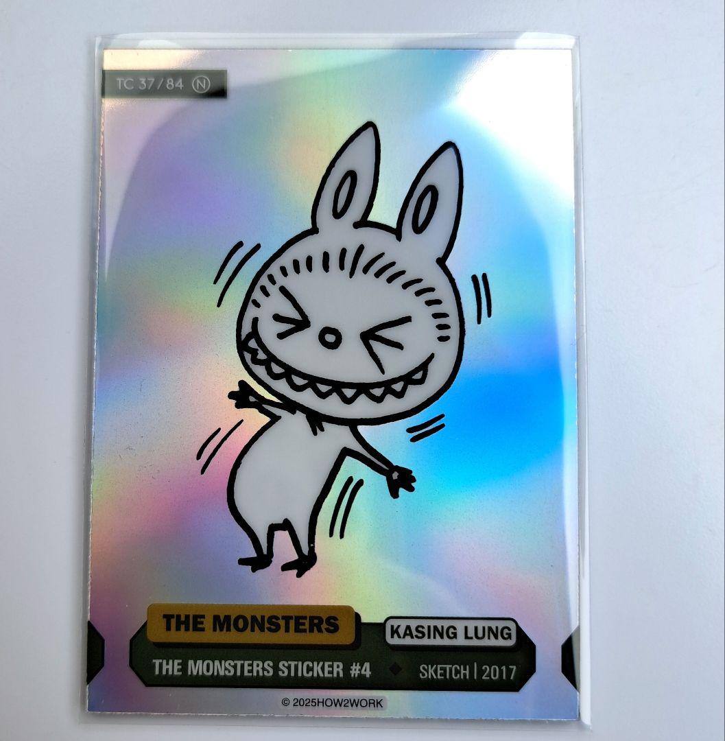 ラブブ トレカ the Monsters series3 sticker #4 - メルカリ
