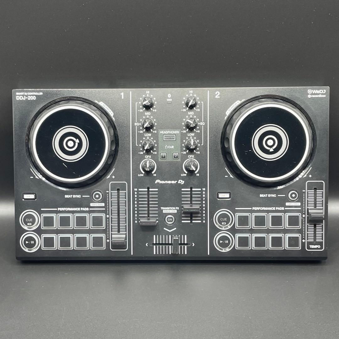 Pioneer DJ DDJ-200 コントローラー DDJ-200 (archived) 2-channel Smart DJ controller (black) - Pioneer DJ