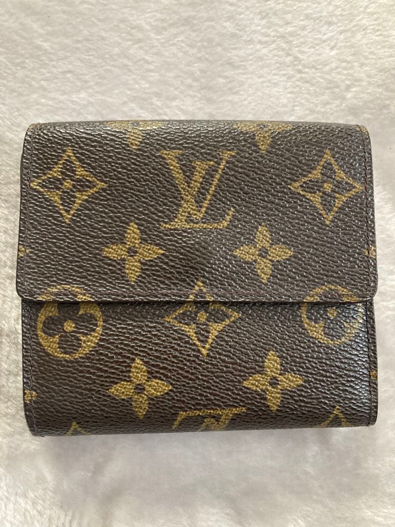 ルイヴィトン モノグラム ポルトモネ ビエ カルトクレディ 三つ折り財布
