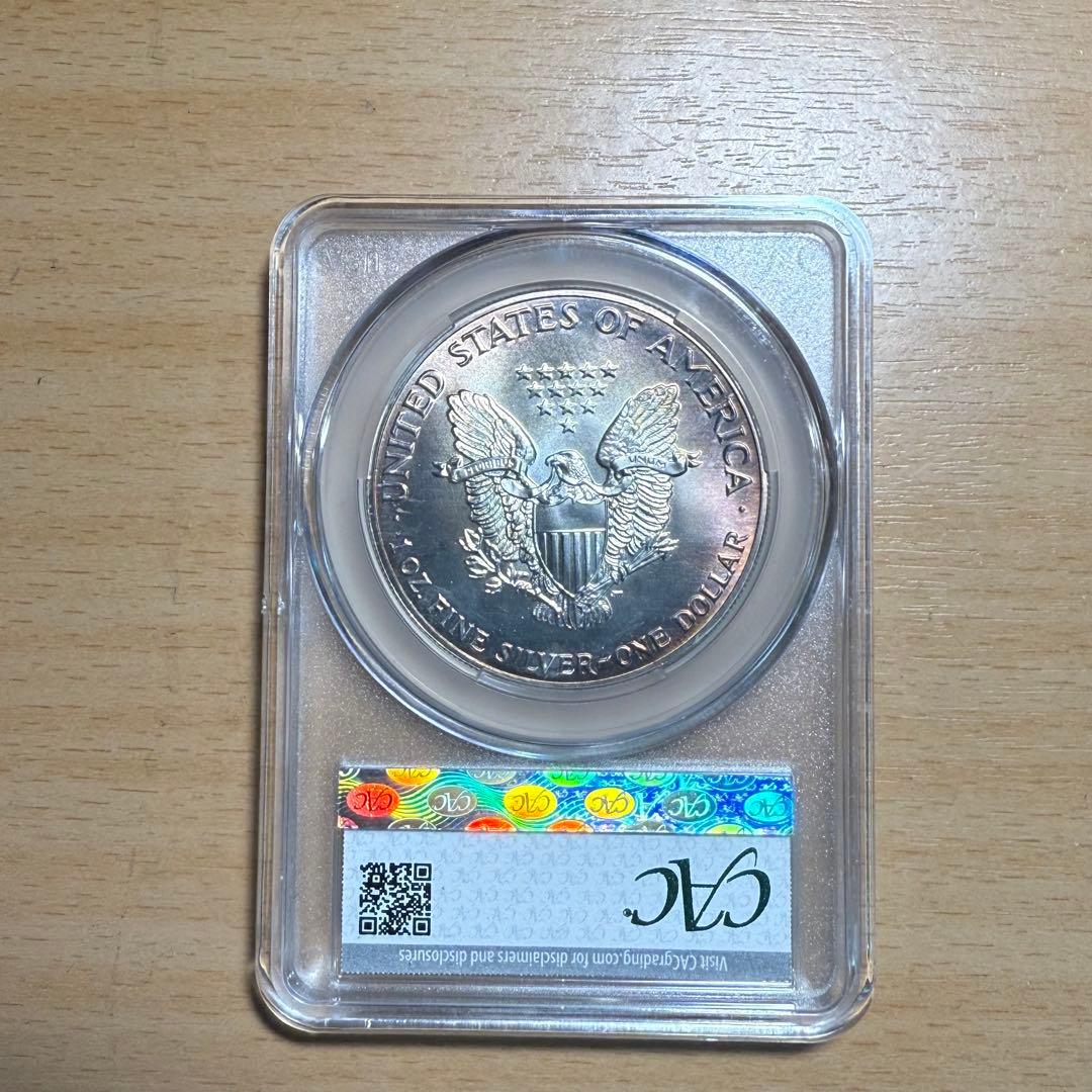 1987年 CAC MS67 シルバーイーグル - メルカリ