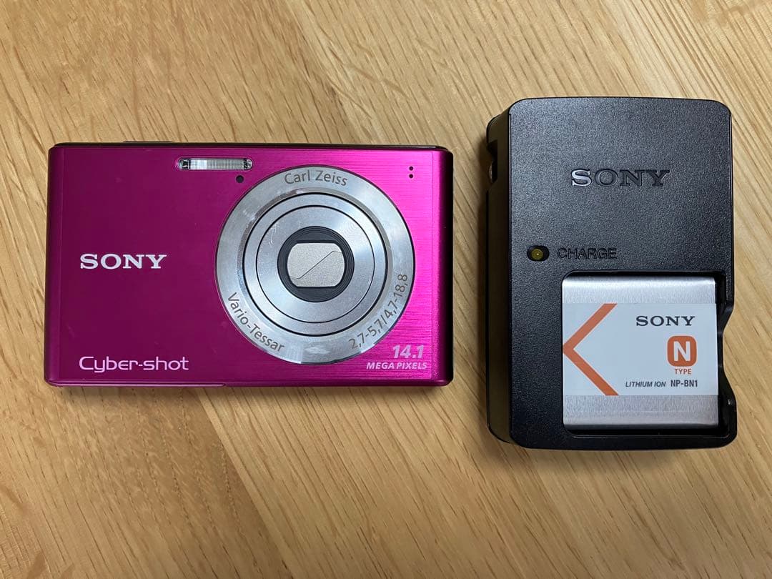 SONY Cyber-shot 14.1メガピクセル ピンク