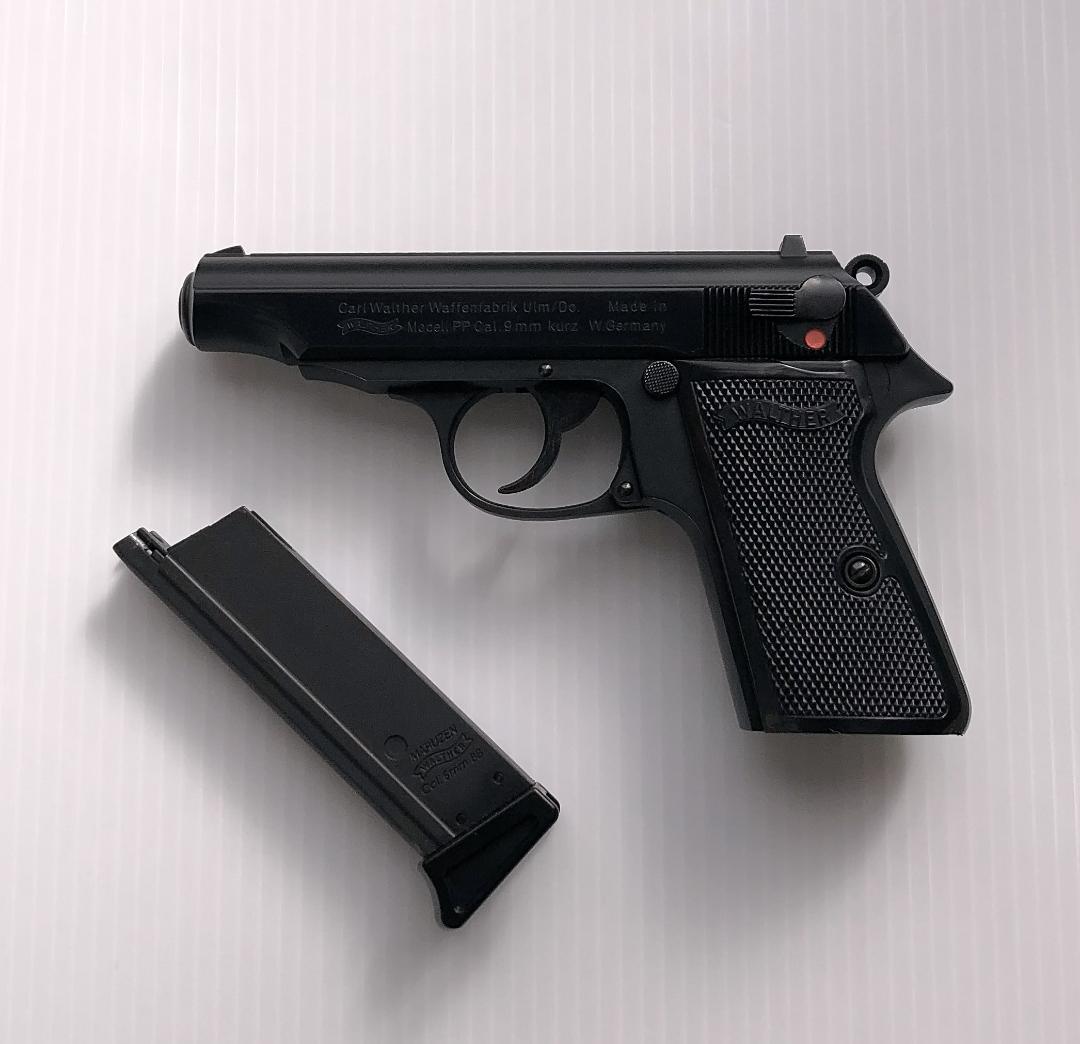 【美品】マルゼン　ワルサーPPガスブローバック　カスタム品