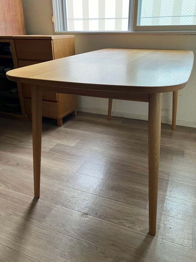 廃盤　無印良品　オーク無垢材テーブル　made in japan