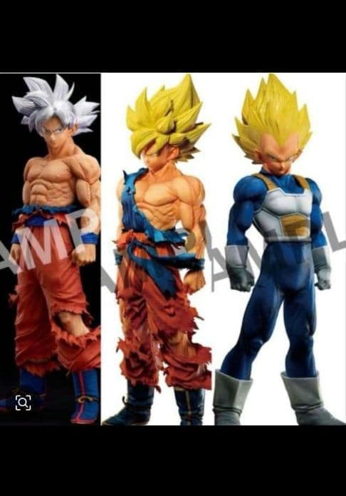 ドラゴンボール ゲンキダマツリsmsp 3種 孫悟空×2ベジータ+ショッパー