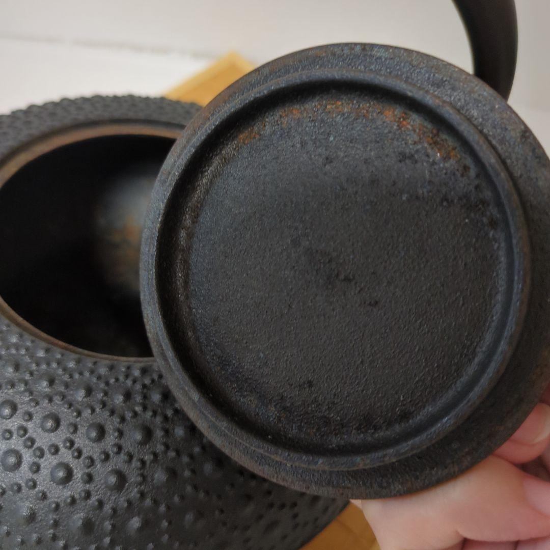 及源　南部鉄器　盛栄堂　IH対応　鉄瓶　東雲亀甲　1.2Ｌ