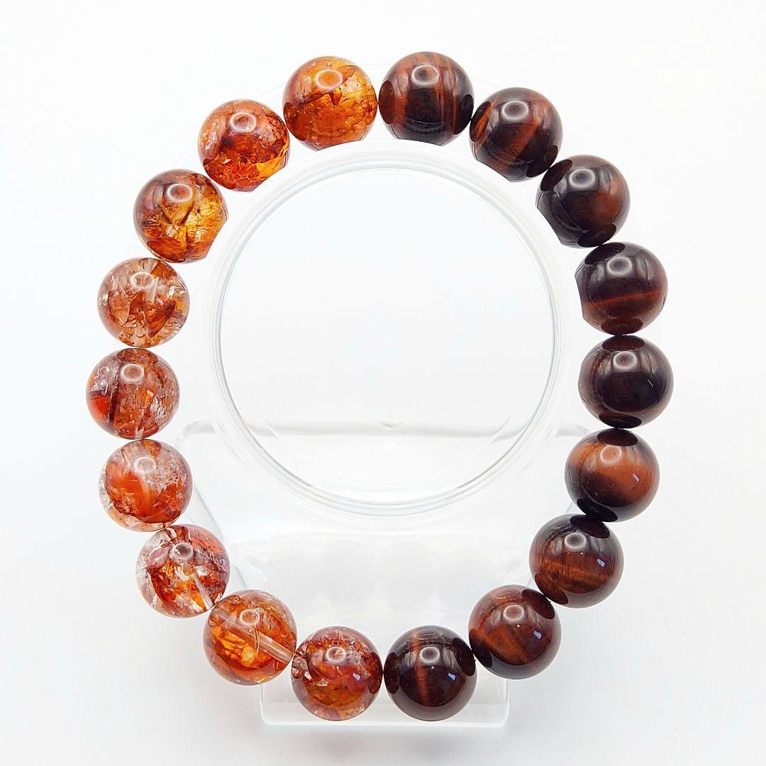 【Ken】天然石 赤一択 オーダーメイド デザインブレスレット