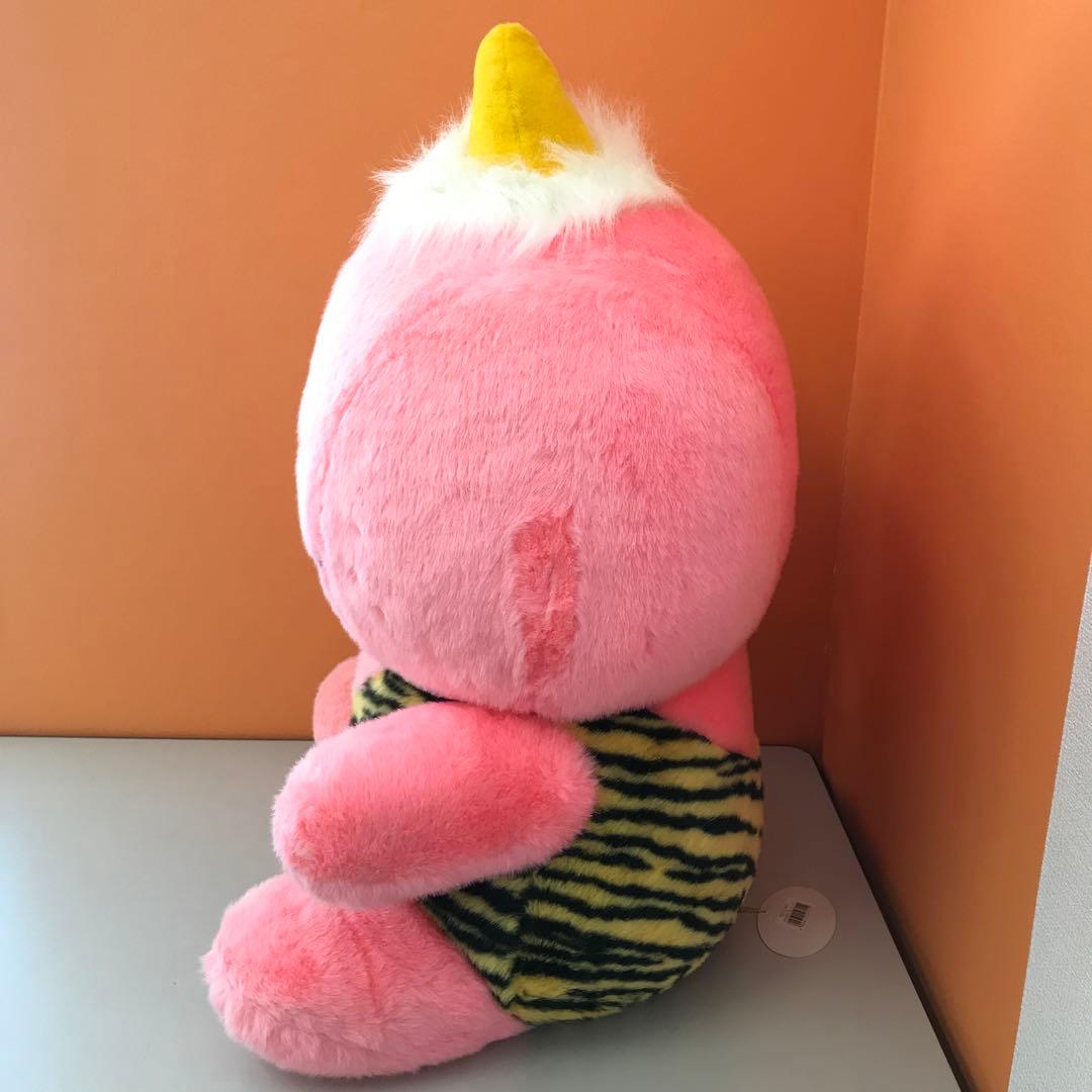 レア　当時物　セキグチ　ピカポン　3Lサイズ　ぬいぐるみ　ピンク　昭和レトロ
