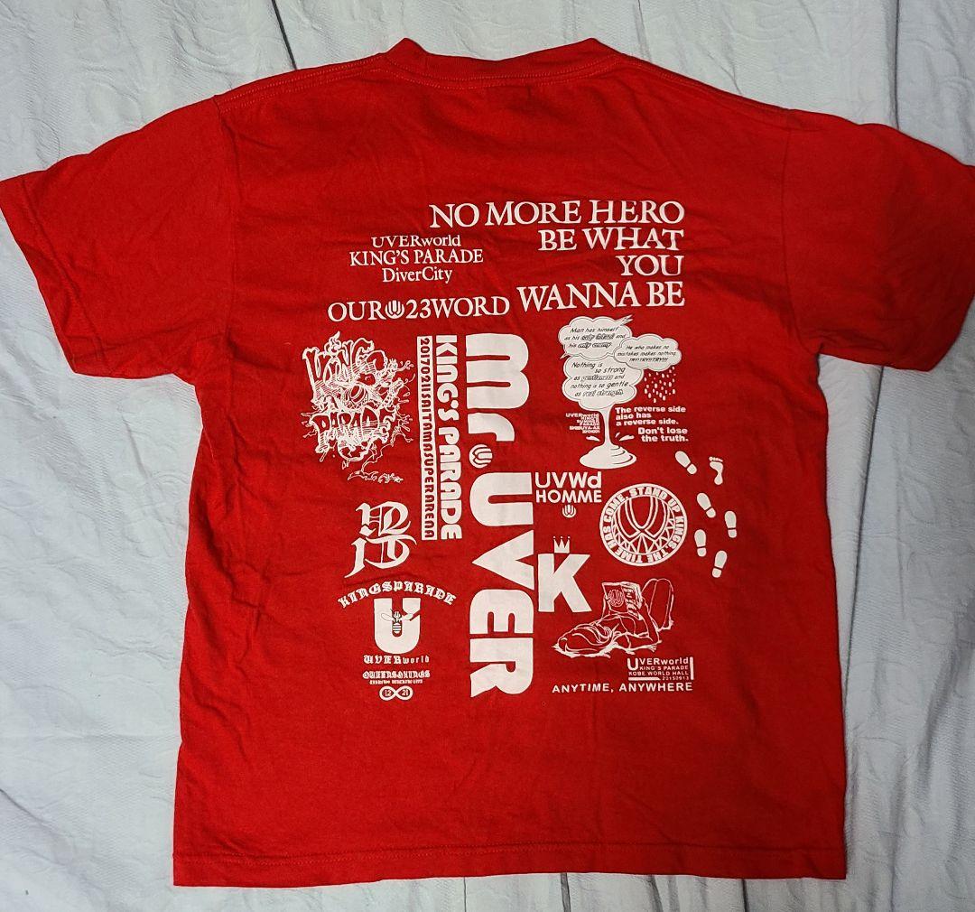UVERworld 男祭りTシャツ UVERworld 2018男祭り ベースボールTシャツ L