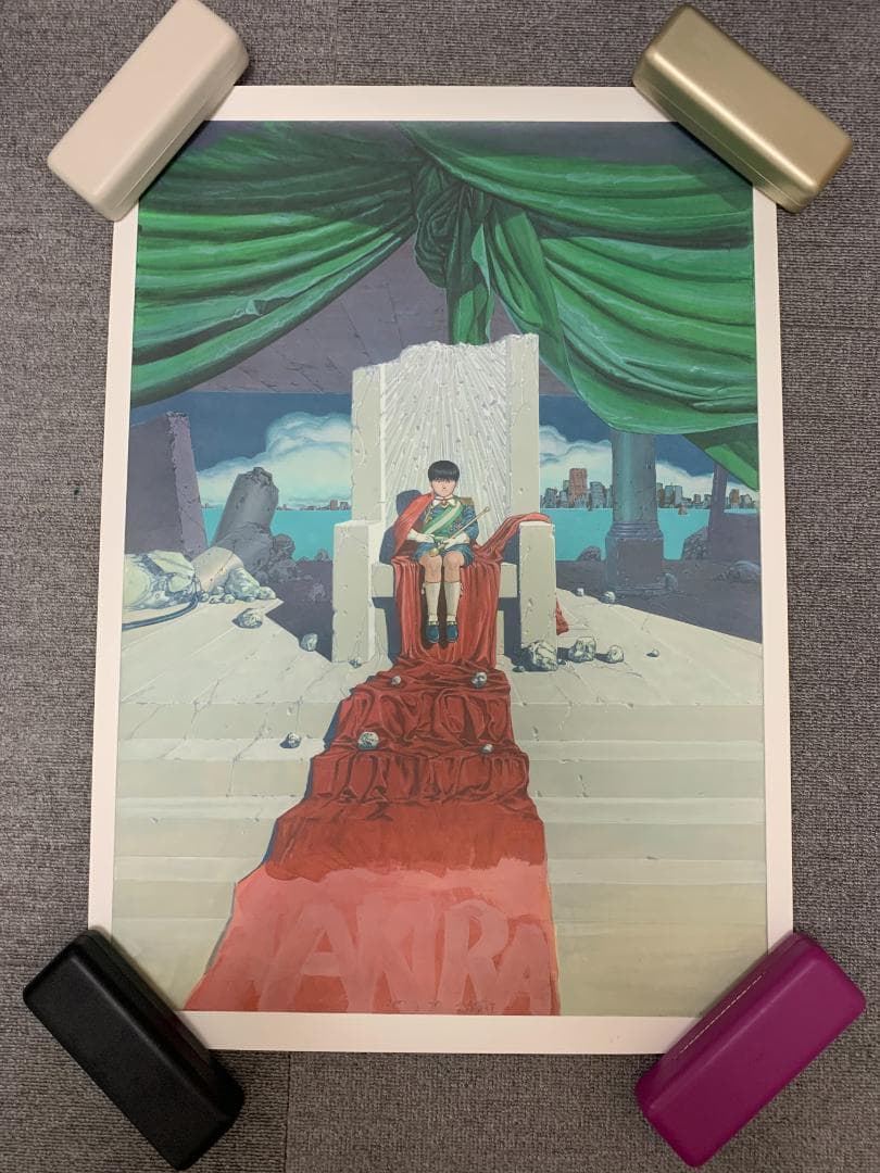 AKIRA ポスター 大友克洋GENGA展 希少