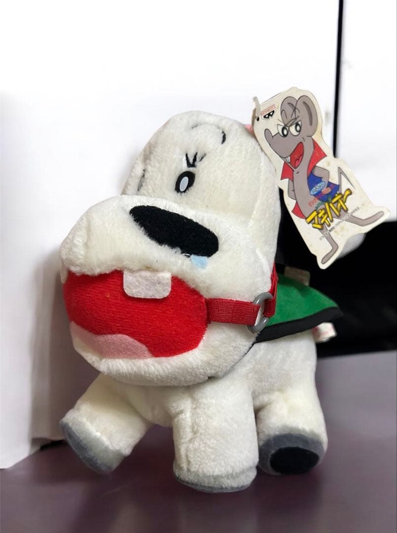 マキバオー ぬいぐるみ マスコット 目覚まし時計 レトロ みどりの