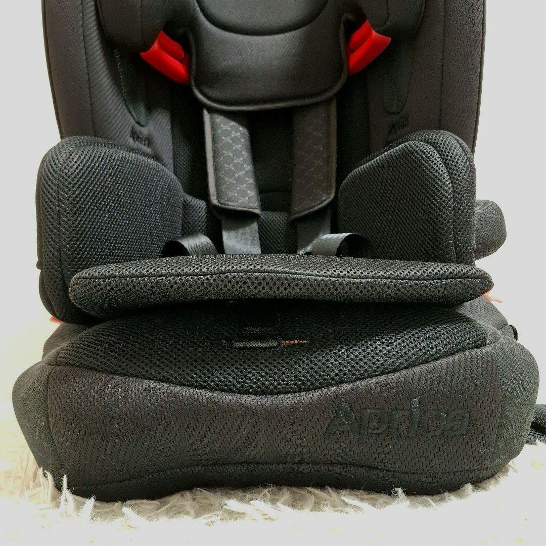 【美品】Aprica エアグルーブプラス ストリングブラック ランバーサポート付