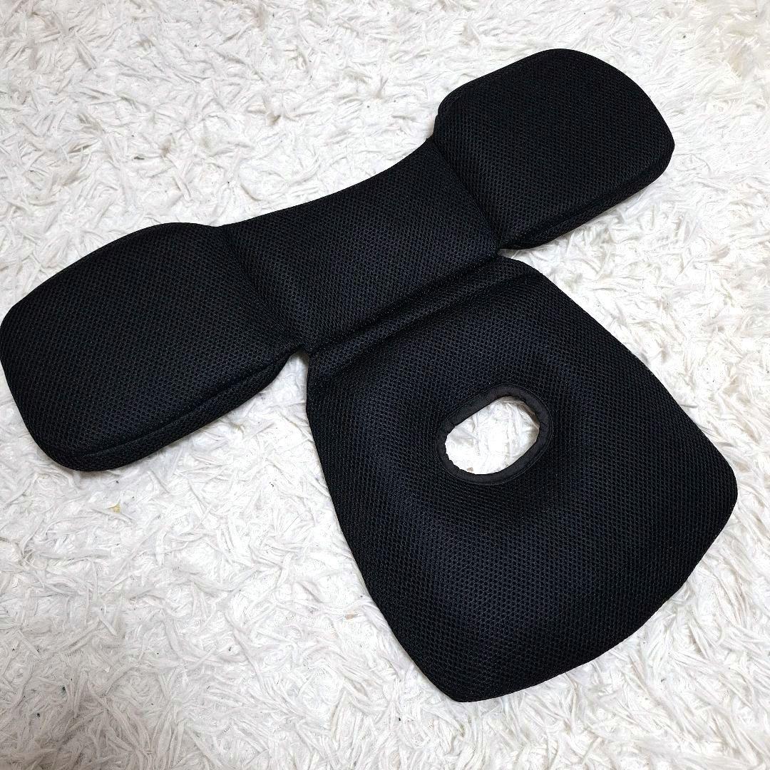 【美品】Aprica エアグルーブプラス ストリングブラック ランバーサポート付