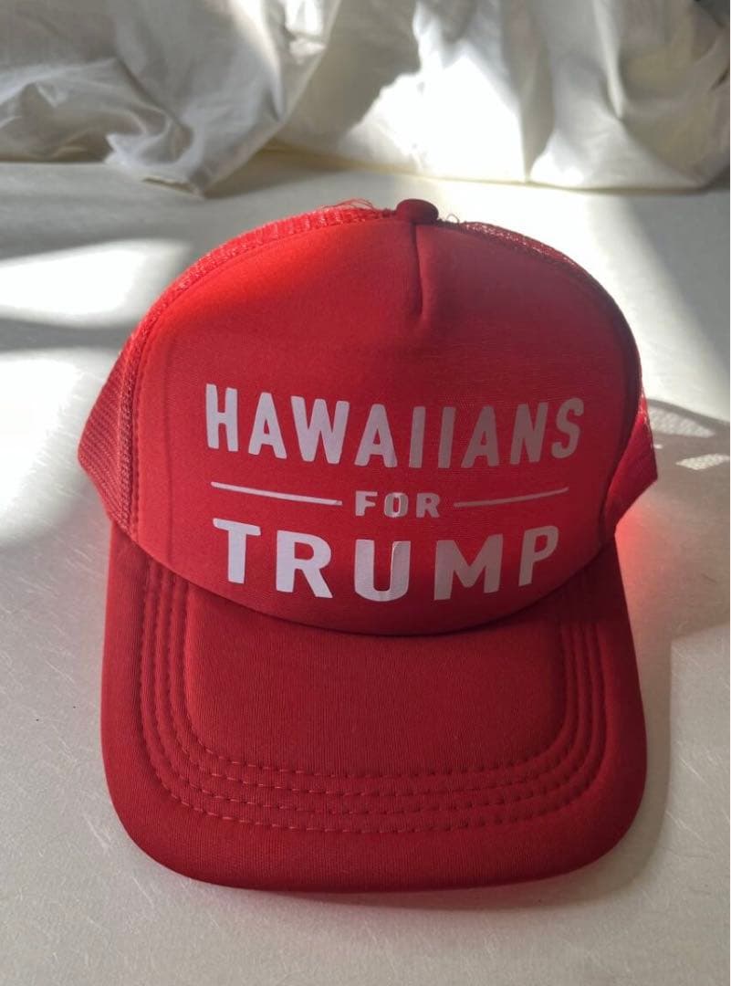 【ドナルドトランプ大統領　キャップ　ハワイで購入】 ニュードナルドトランプキャップ 45-47 大統領ハット USA スナップ