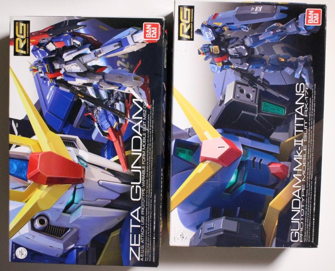 RG 1/144 Zガンダム 5個セット Zガンダム3号機 ガンダムMk-II