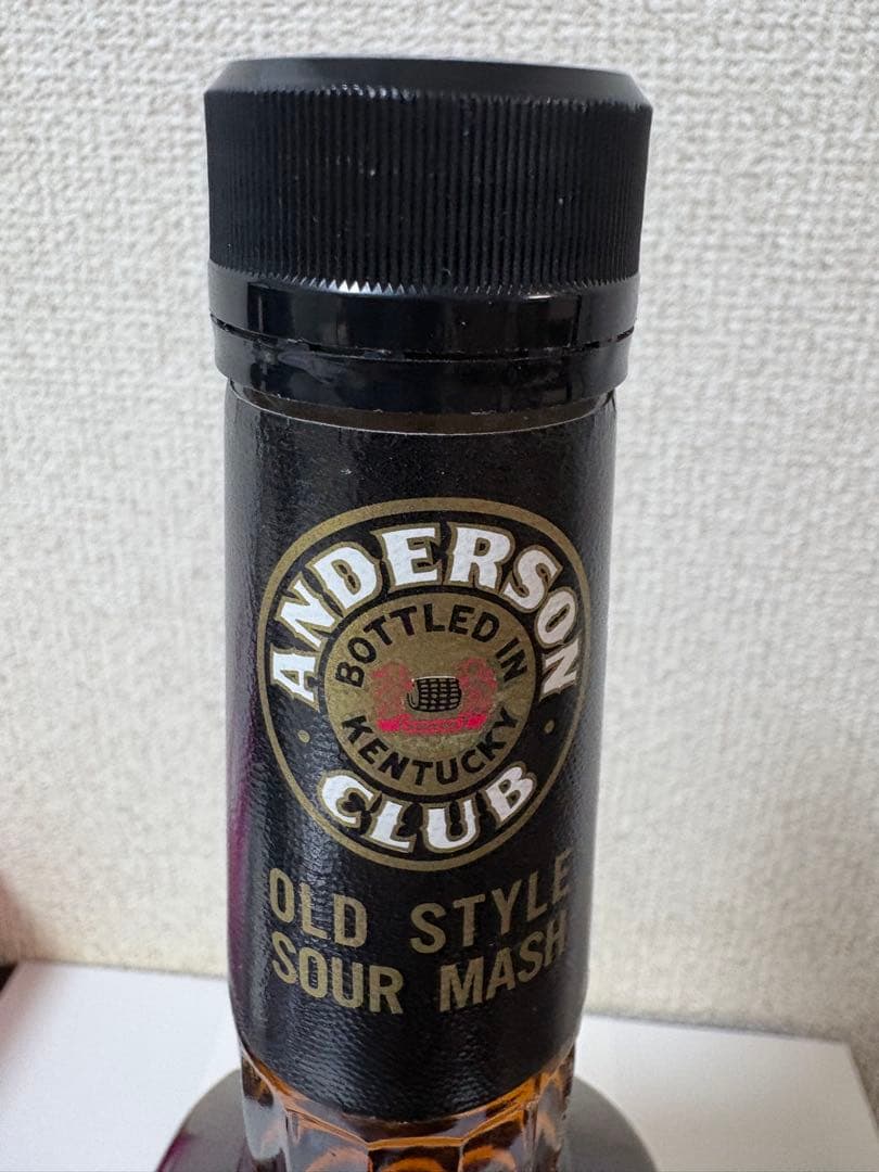 アンダーソンクラブ 15年 バーボンウイスキー バーボン 750ml 箱付き